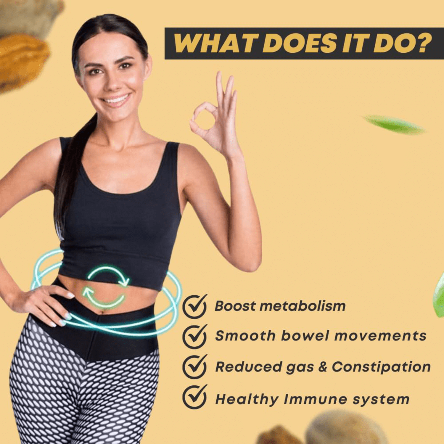 Vedahillz Triphala Powder for Daily Wellness and Digestion Support Made from Premium Triphala